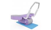 Тренажёр для пресса AB Roller SND-P фиолетовый с ковриком 34 х 17 x 0.6 cм