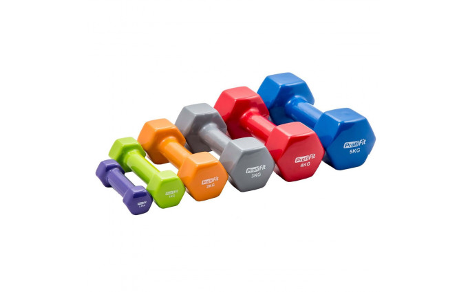 Гантель в виниловой оболочке PROFI-FIT 4 кг Гантель в виниловой оболочке PROFI-FIT 4 кг